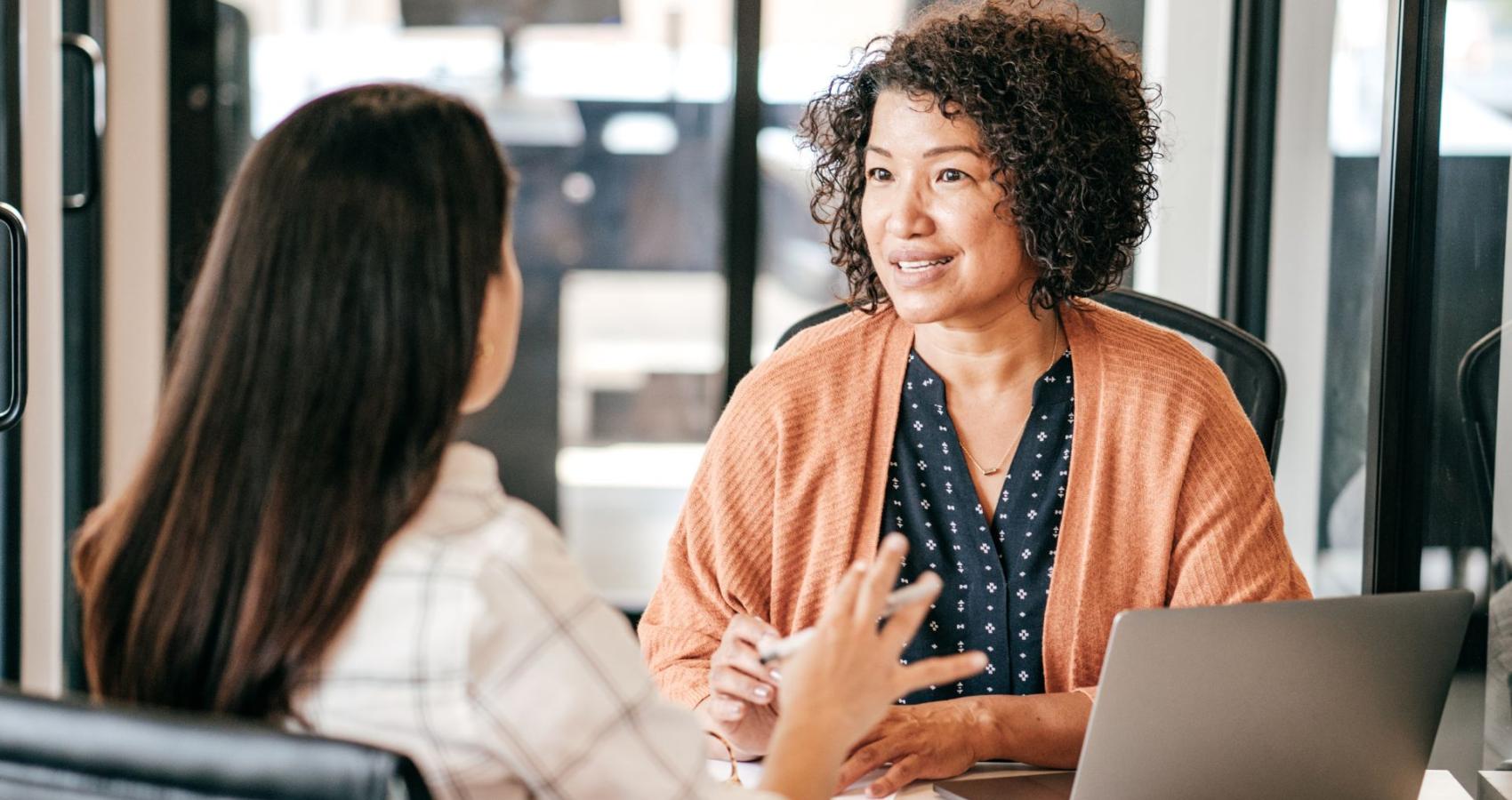 Educational psychologist working with a child