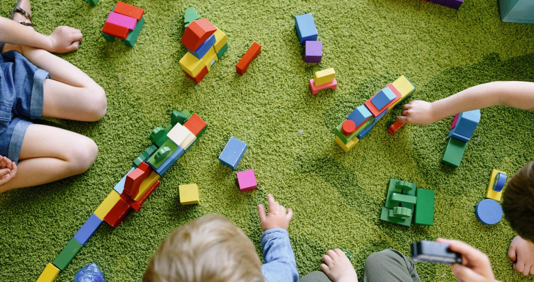 Educational psychologist working with a child