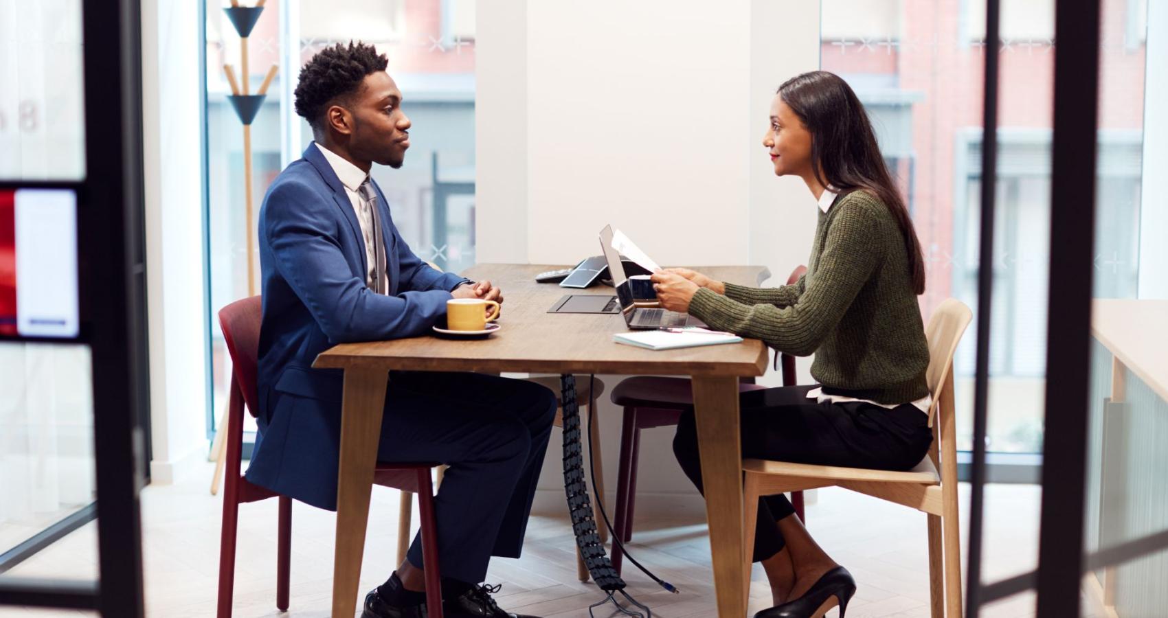 Educational psychologist working with a child