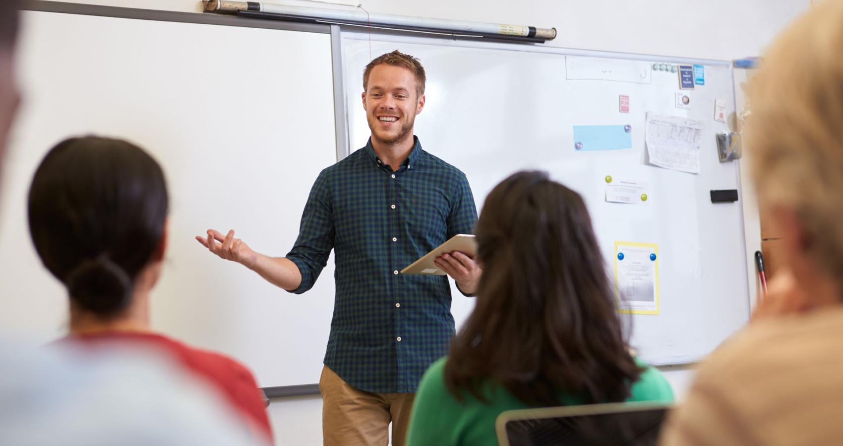 Educational psychologist working with a child