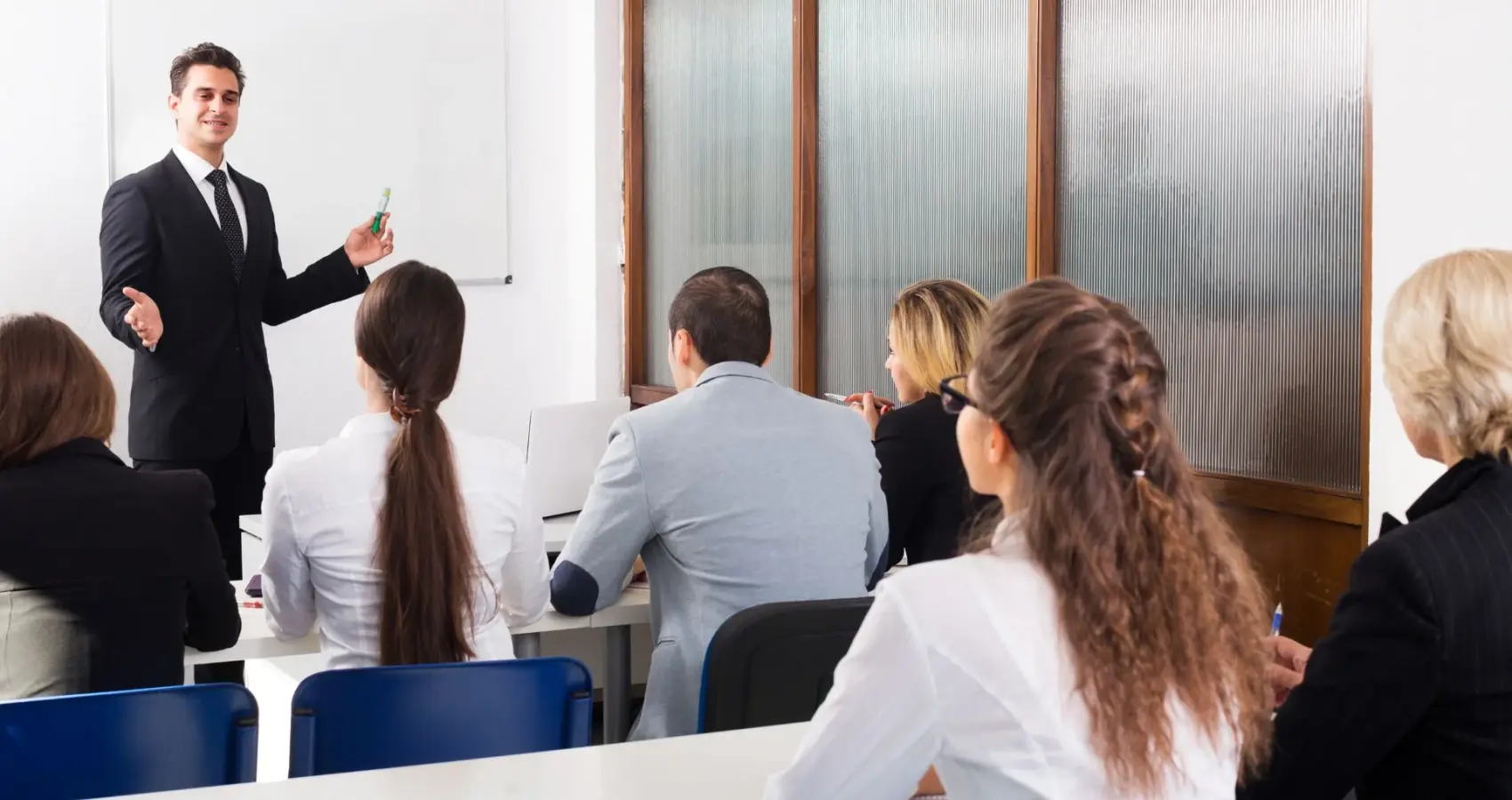 Educational psychologist working with a child