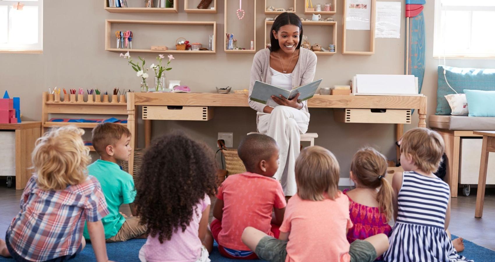 Educational psychologist working with a child