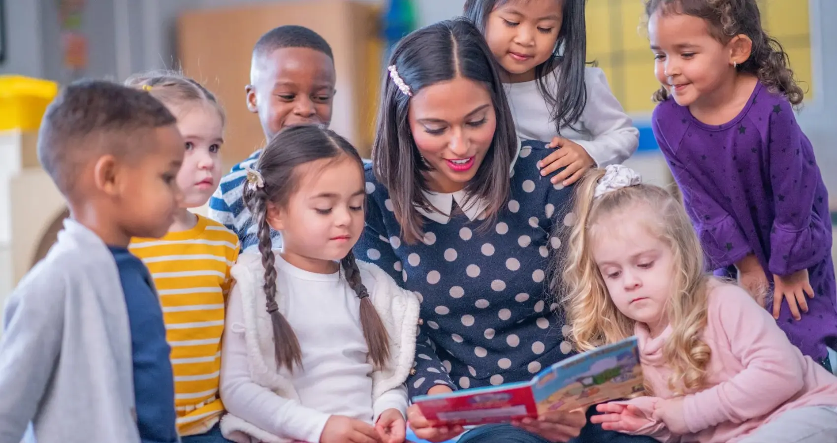 Educational psychologist working with a child