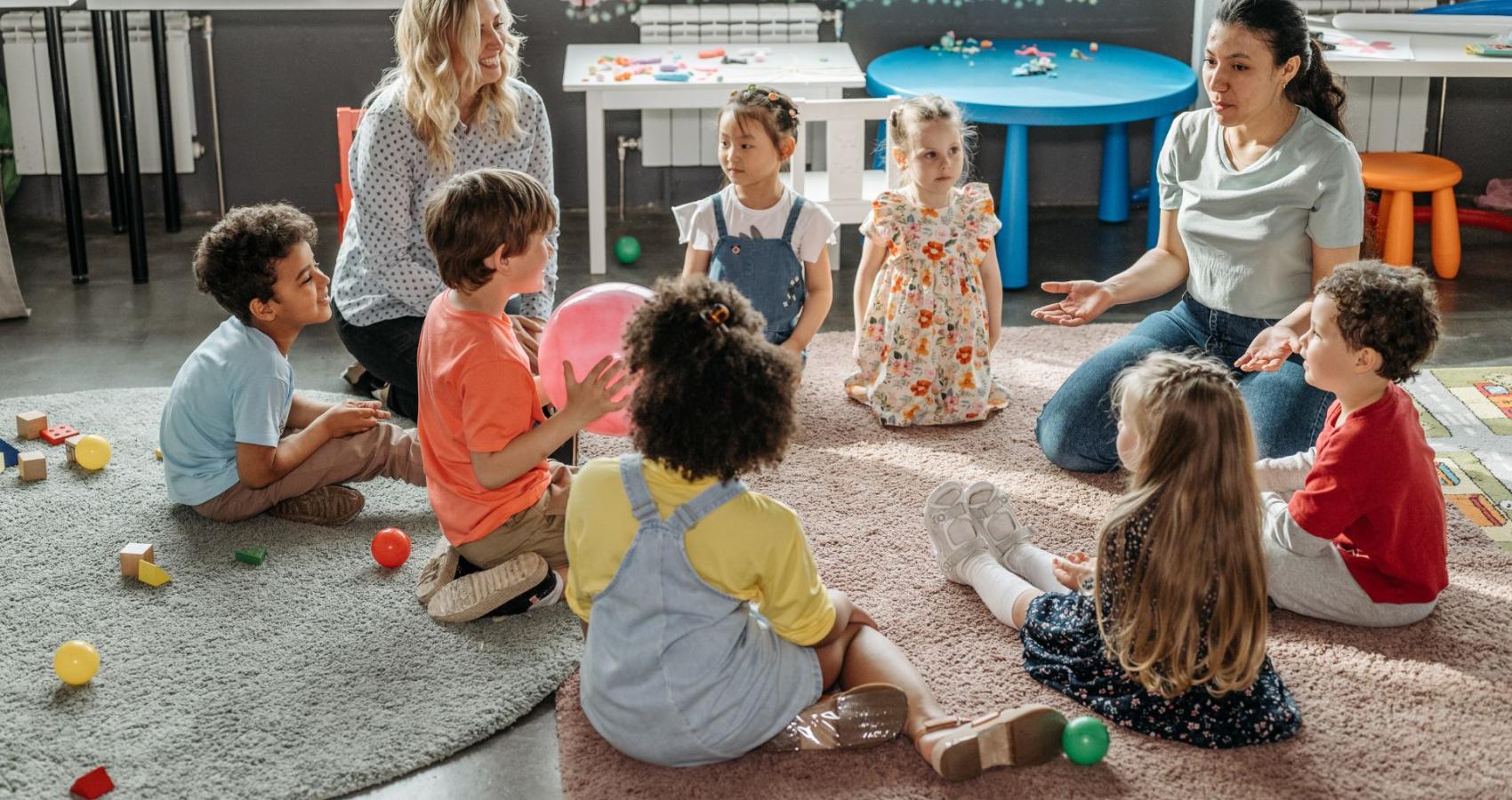 Educational psychologist working with a child