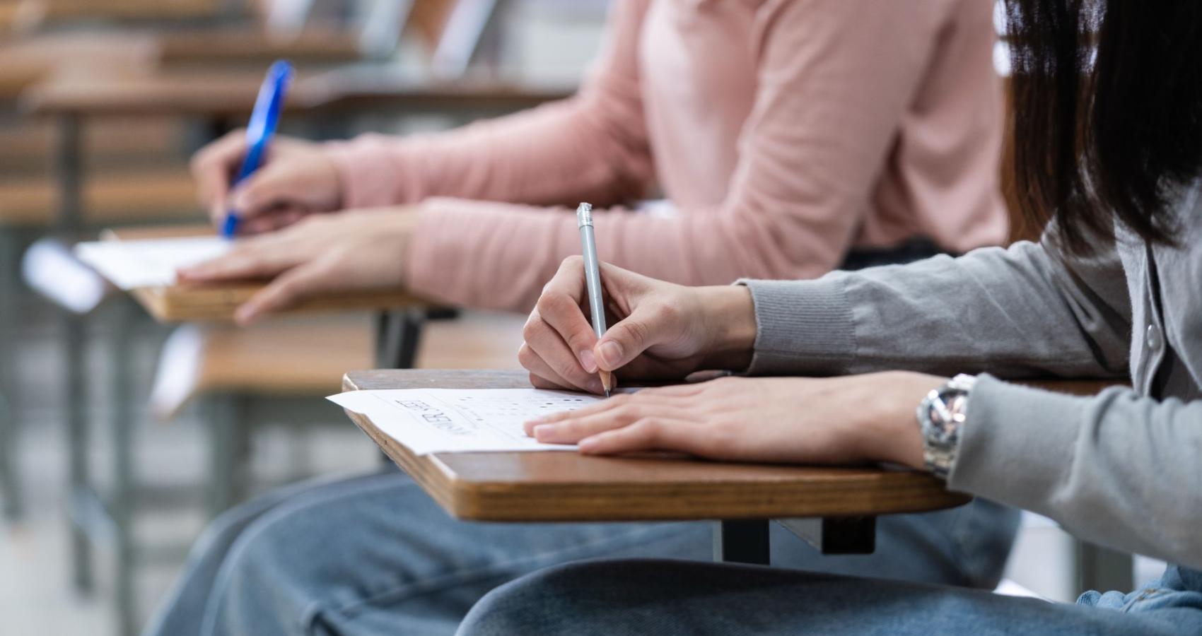 Educational psychologist working with a child