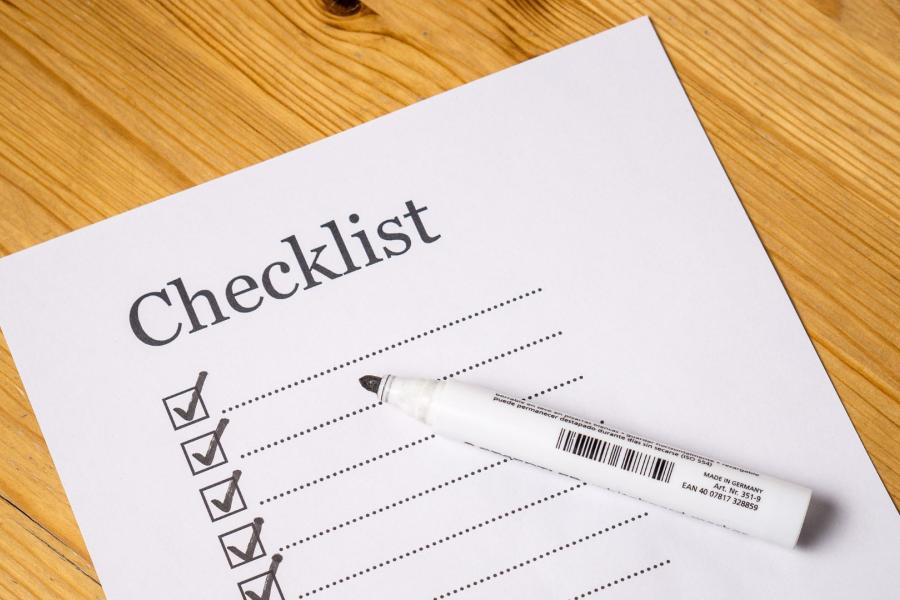 Teacher Checklist 41266529ff3648098fe765f6c6df3ec3