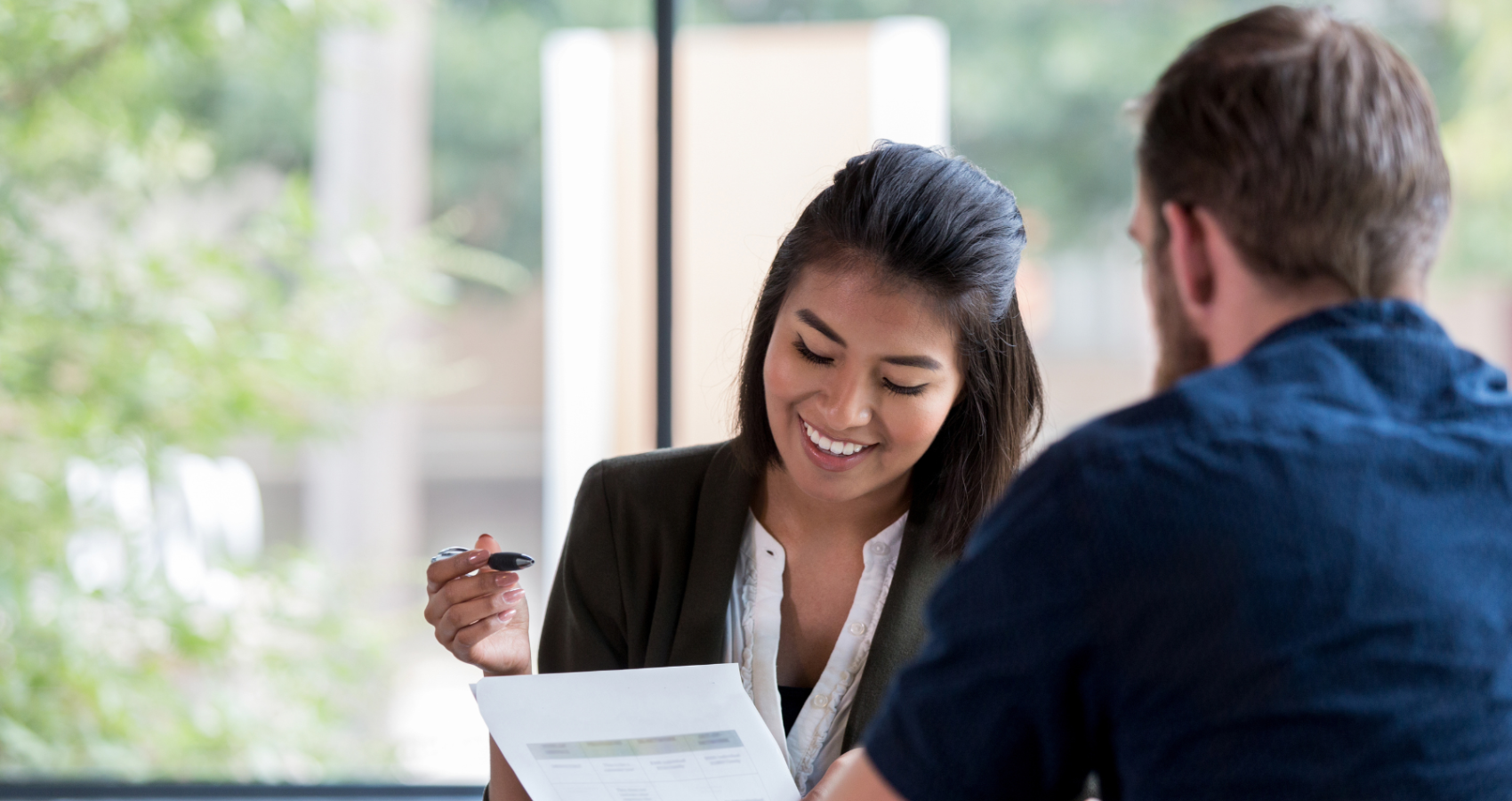 Educational psychologist working with a child