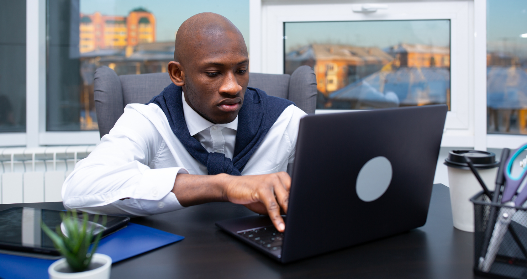 Educational psychologist working with a child