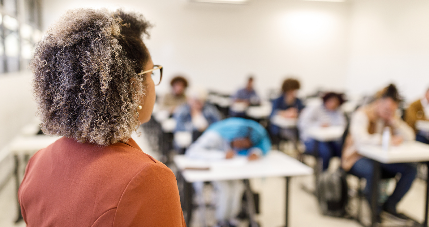 Educational psychologist working with a child
