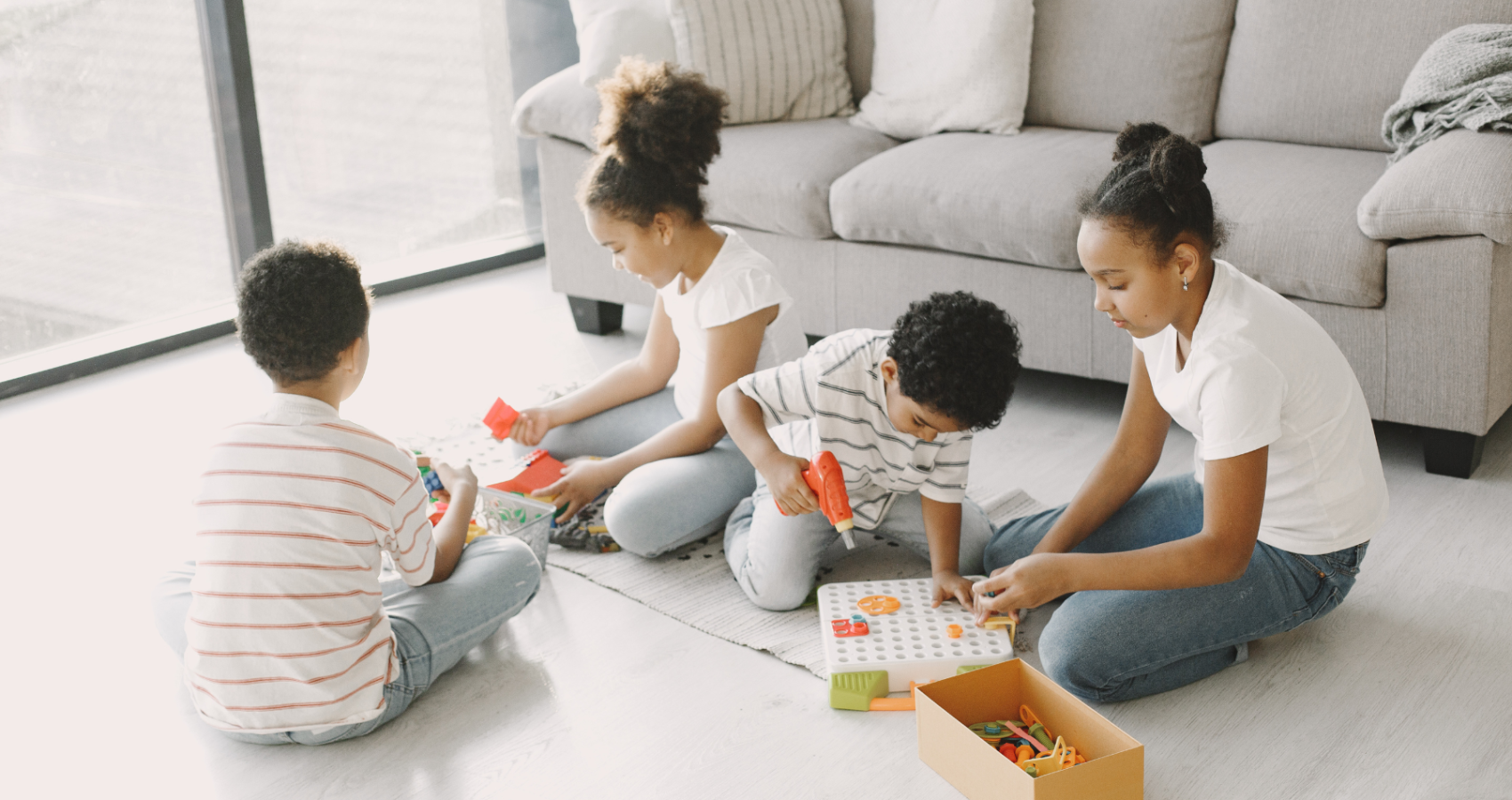 Educational psychologist working with a child
