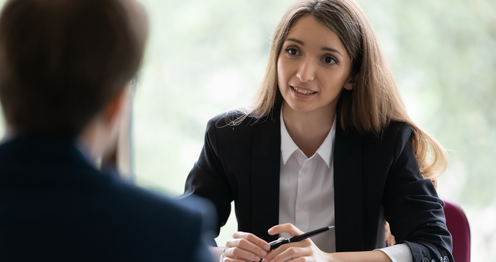 Educational psychologist working with a child