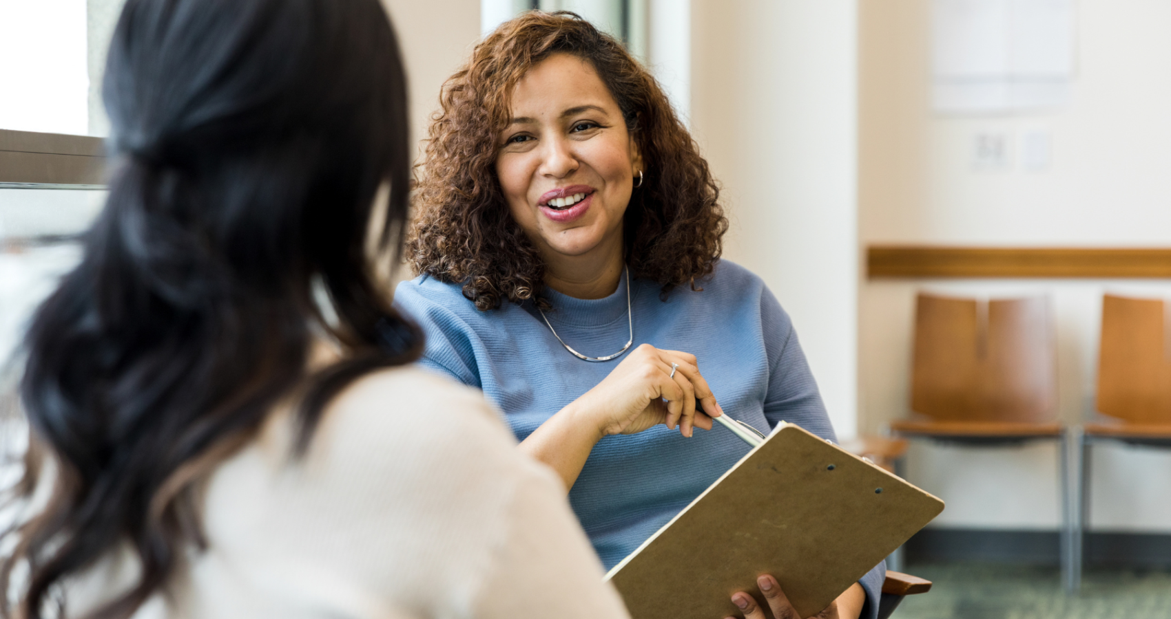Educational psychologist working with a child