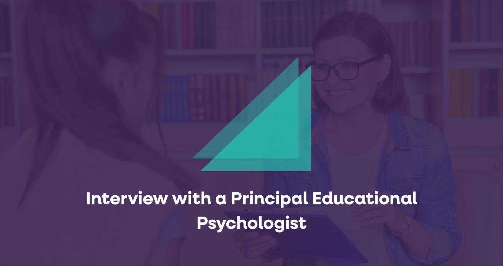 Educational psychologist working with a child