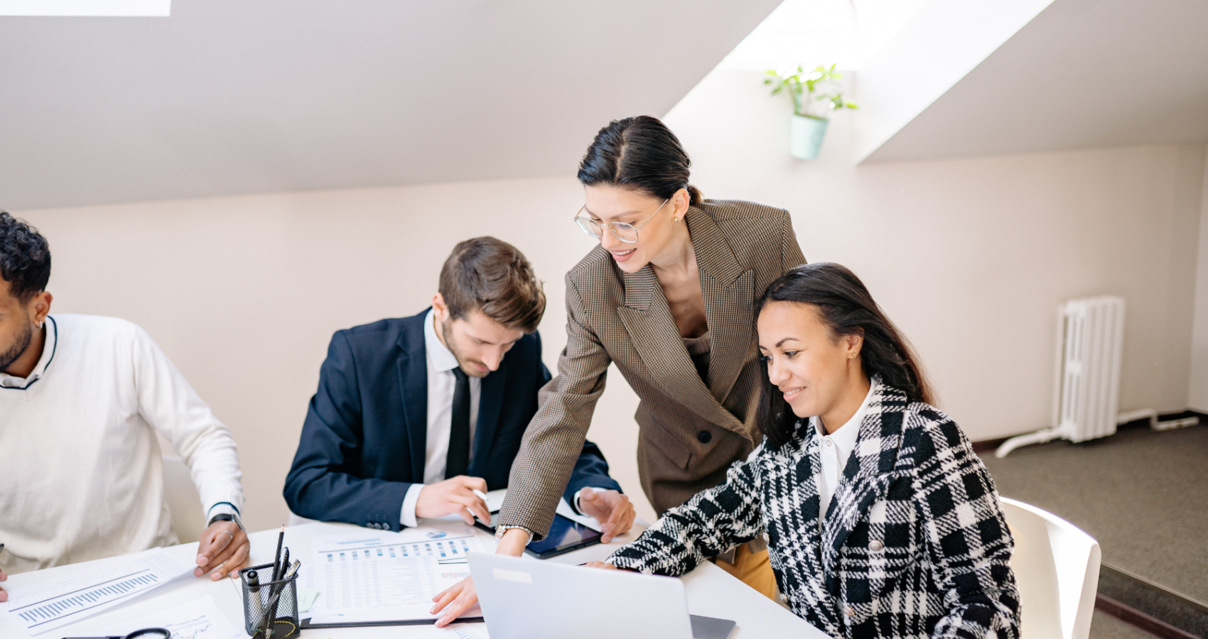 Educational psychologist working with a child