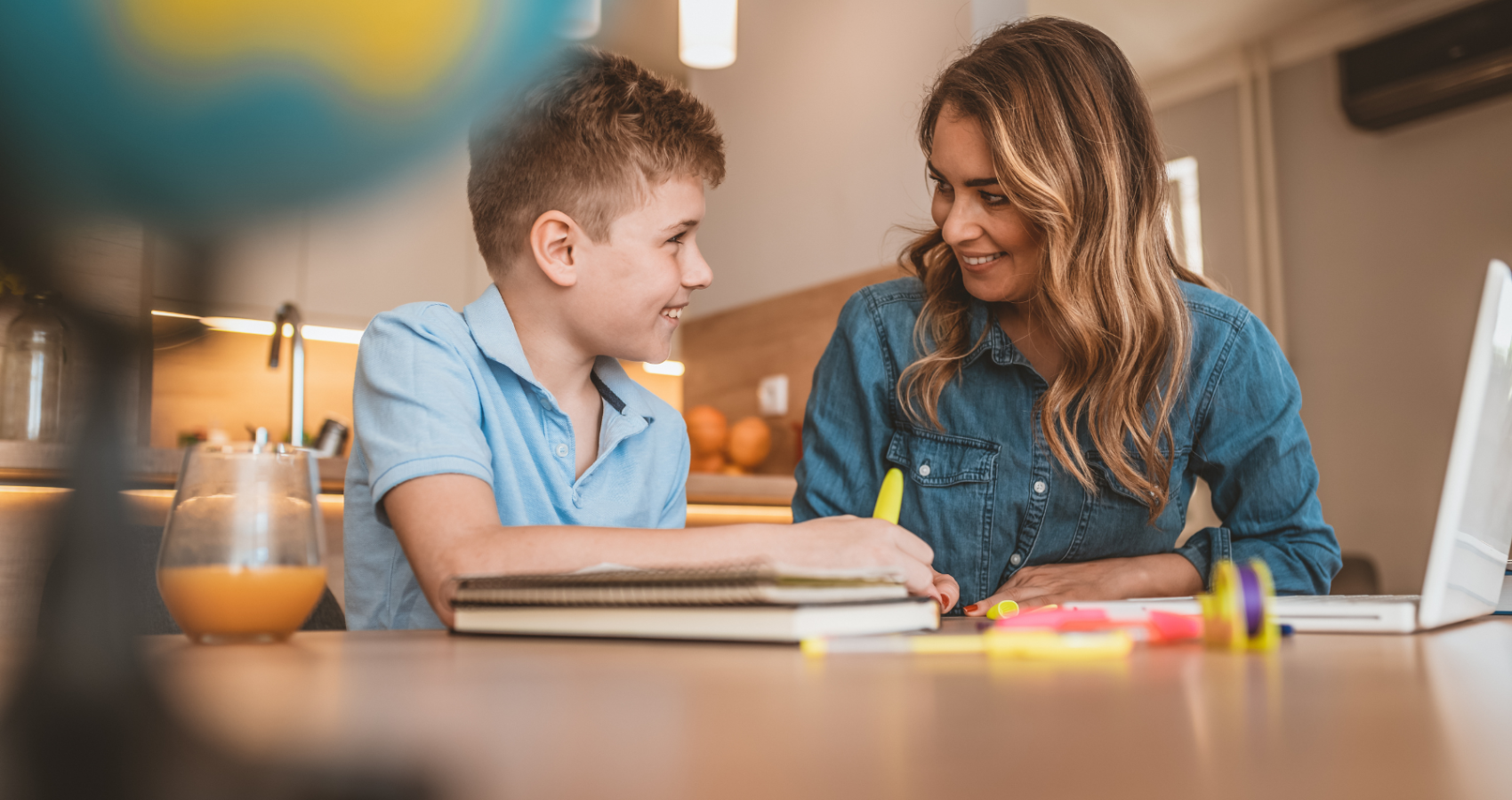 Educational psychologist working with a child