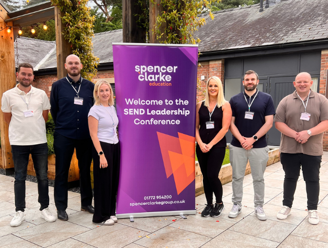 Spencer Clarke Group team at their SEND Leadership Conference