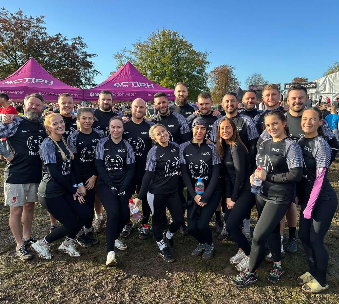Spencer Clarke Group employees at Tough Mudder