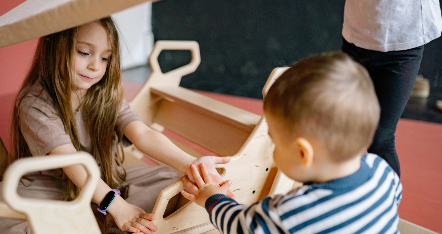 Educational psychologist working with a child