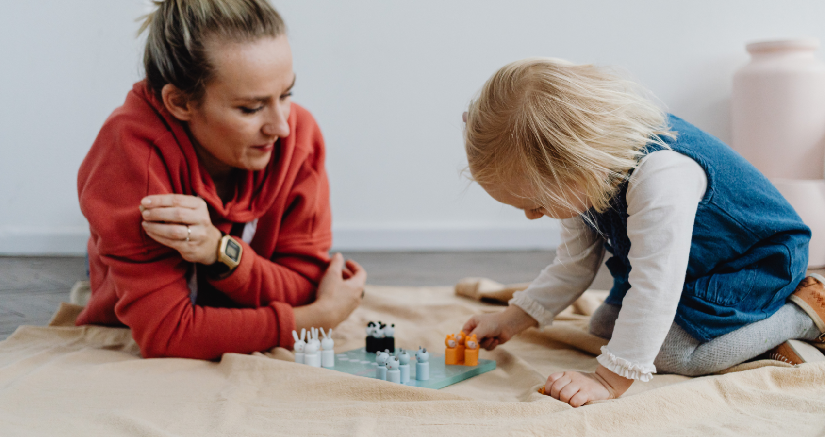 Educational psychologist working with a child
