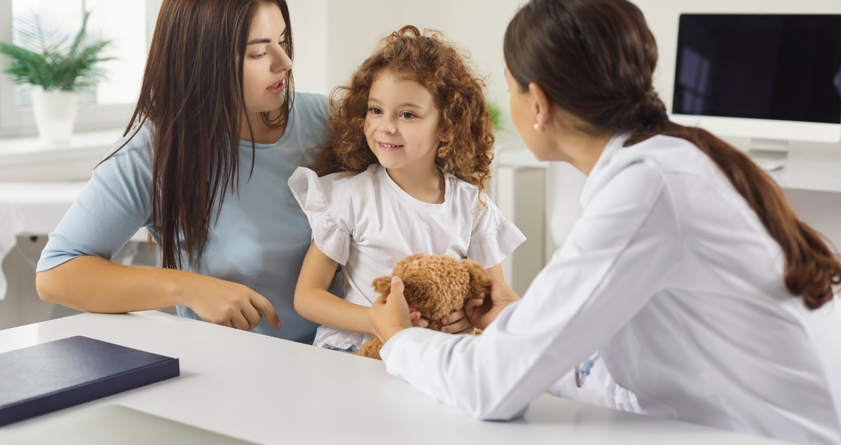 Educational psychologist working with a child