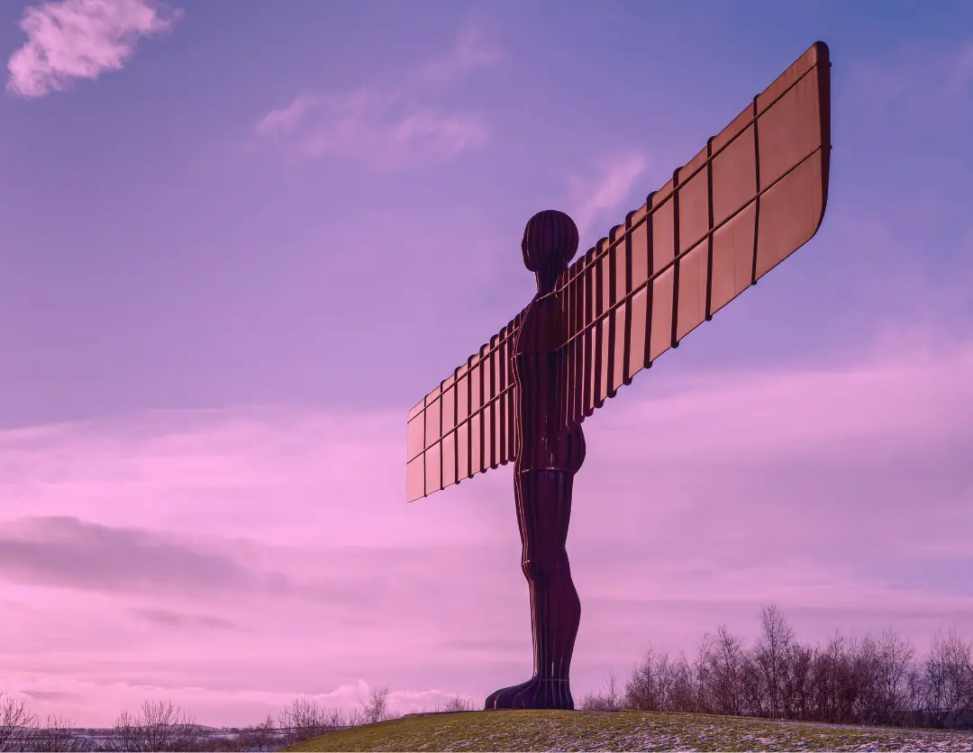 Angel of the North in Newcastle